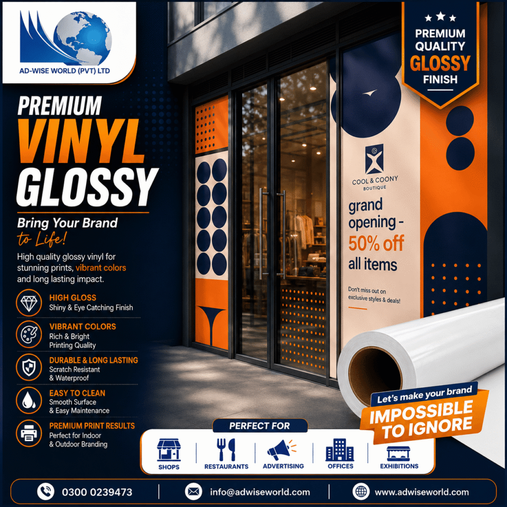 Premium Vinyl Glossy