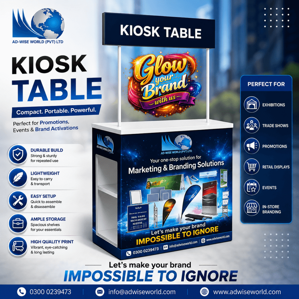 Kiosk Table