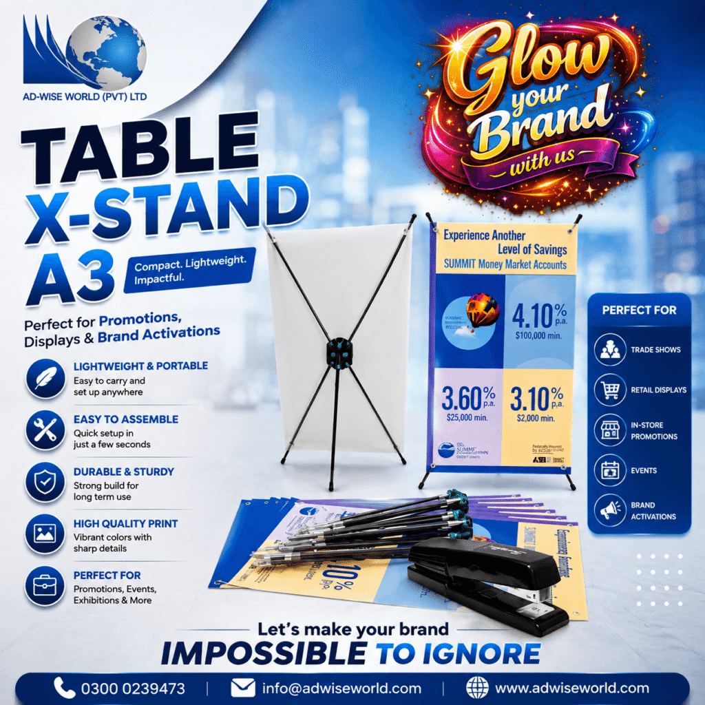 Table X-Stand A3