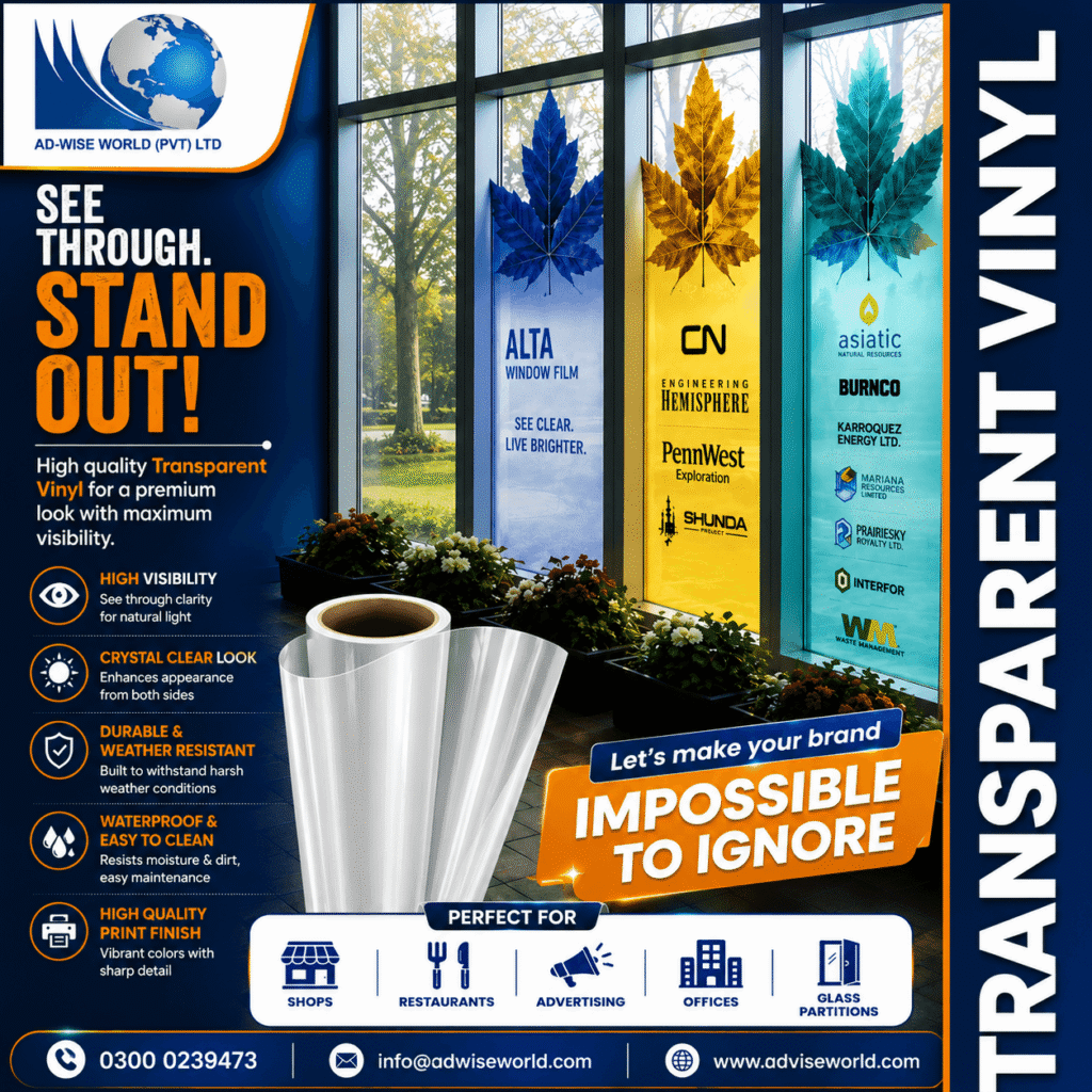 Transparent Vinyl